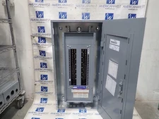 Square D NQ442L2C 225 Amp 42 CKT Main Lug Breaker Panel 240V 4W 3PH Tested P104