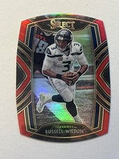 RUSSELL WILSON 2020 SELECT CLUB LEVEL RED DIE CUT #204 BRONCOS