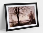 CHRISTEN KOBKE, AUTUMN MORNING -FRAMED WALL ART POSTER PRINT 4 SIZES
