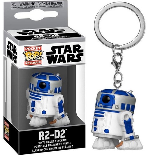 Star Wars R2-D2 Funko POP! Keychain  2" Pocket Vinyl Figure Collectible - Afbeelding 1 van 4