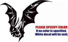 Flying Bat Vinyl Decal Sticker Car Truck Window Bumper Various Sizes