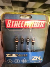 Streetwires ZN5260 6Ft 2 Channel RCA Cables
