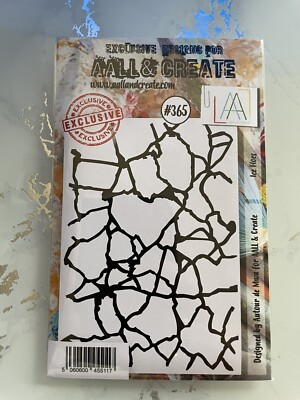 Aall And Create Clear Stamp Set A7 Eisschollen #365 Hintergrund Risse
