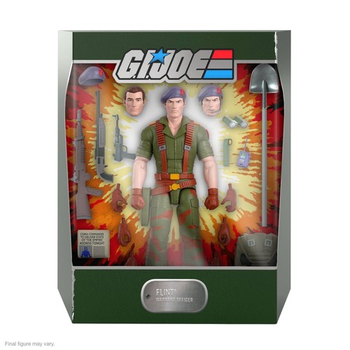 G.I. Joe Ultimates Flint SUPER7 Ultimate 18 cm - Foto 2 di 8