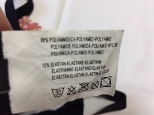  OVS BH Gr. IT 4C US 36C 80 C EU ungepolstert mit Bügel schwarz  - Bild 6 von 6