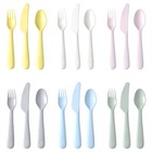 IKEA KALAS 18-piece cutlery set mixed colours
