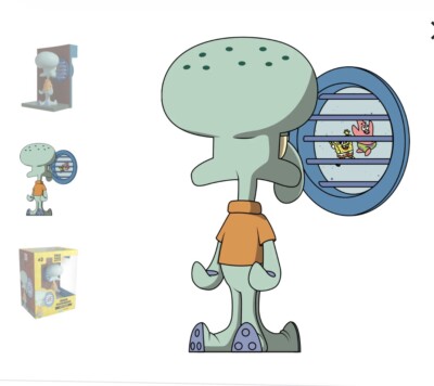 Youtooz Inside Squidward SpongeBob SquarePants *Vinyl Figure NEW In  Hand