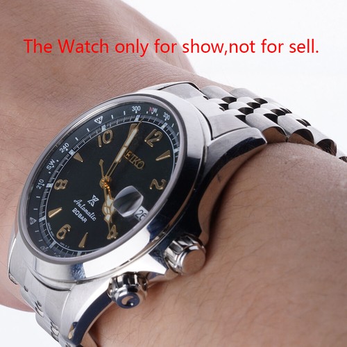 Für Seiko Prospex Alpinist SPB121 Hohl Gebogen Uhrenarmband Jubiläumsarmband 20mm - Bild 2 von 13