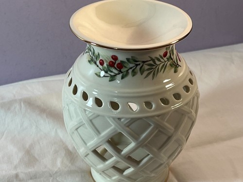 Lenox boxwood & pine wax candle fragrance warmer NIB EX9594 - Picture 3 of 7