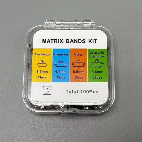 Dental Matrix Bands Ring Sectional Matrice Clamp Fit Garrison Palodent V3 System - Picture 71 of 84