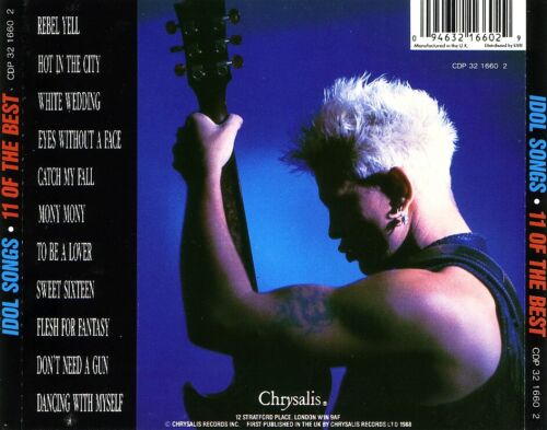 BILLY IDOL - CD - IDOL SONGS - 11 OF THE BEST - SAMMLUNGSAUFLÖSUNG (26) - Bild 11 von 35