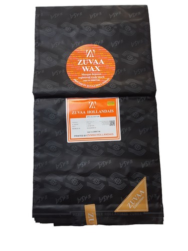 6 Yards / 5,48 Meter garantiert afrikanischer Stoff mit Wachsdruck und Design - Bild 3 von 9