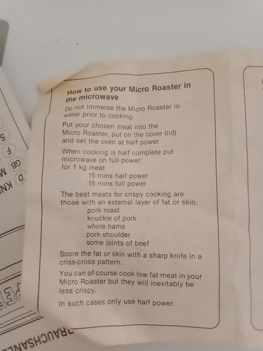 Rare boxed Vintage Knuspertopf scheurich Keramik Microwell Ceramic West Germany - Picture 7 of 19