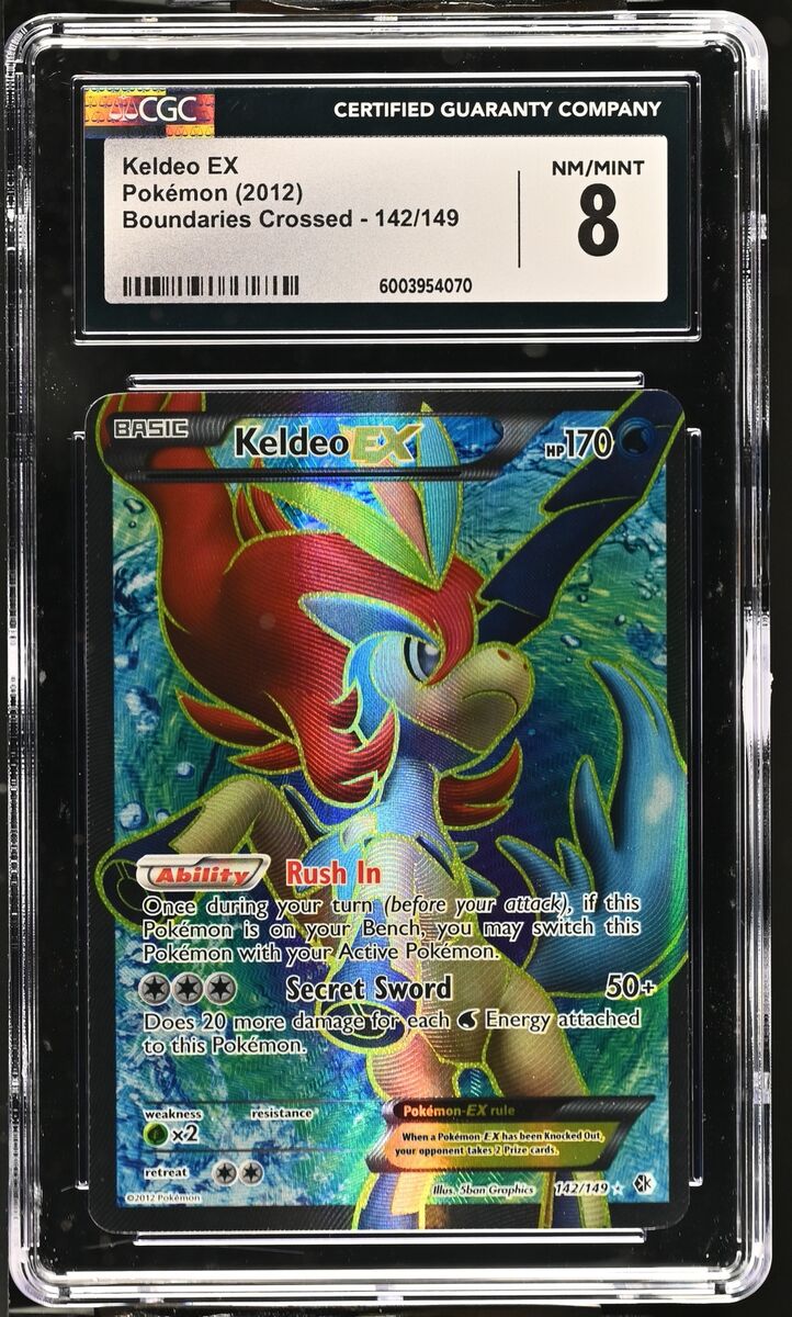 Keldeo EX (142 Full Art) 142/149 Boundaries Crossed Holo for Keldeo EX (142 Full Art) 142/149 Boundaries Crossed Holo for