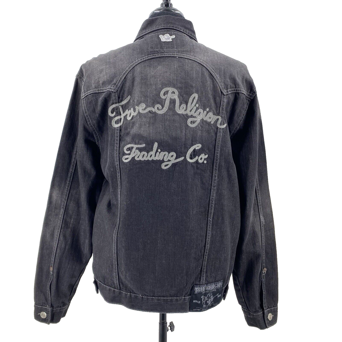 ジャケット・アウター TRUE RELIGION Jimmy 1971 western jacket NWT True Religion Denim Jacket Jimmy 1971 Western Mens XXL