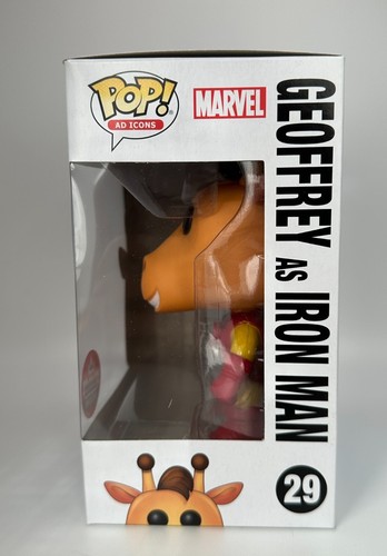 Funko Pop Geoffrey As Iron Man #29 Toys R Us Canadian Convention Exclusive - Picture 2 of 6