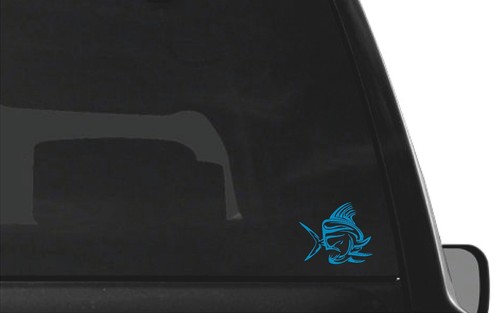 Dolphin Fish Vinyl Decal Car Window Laptop MAHI MAHI Sticker - Picture 2 of 10