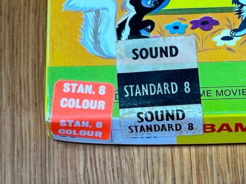 BAMBI FALLS IN LOVE 8mm HOME MOVIE - WALT DISNEY - COLOUR SOUND 200FT - Picture 3 of 11