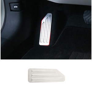 For Nissan Altima 2019-2021 steel Footrest Pedal Cover Foot Rest Pad Cap Trim