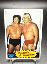 ROTUNDO & WINDHAM 1985 Topps WWF Pro Wrestling #18 Fresh Pull From Sealed Case