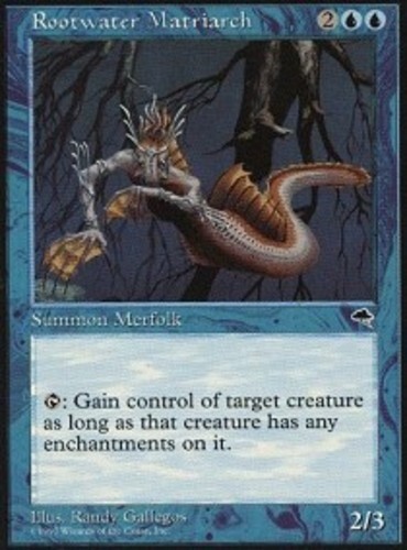 1x Rootwater Matriarch MTG Tempest NM Magic Regular