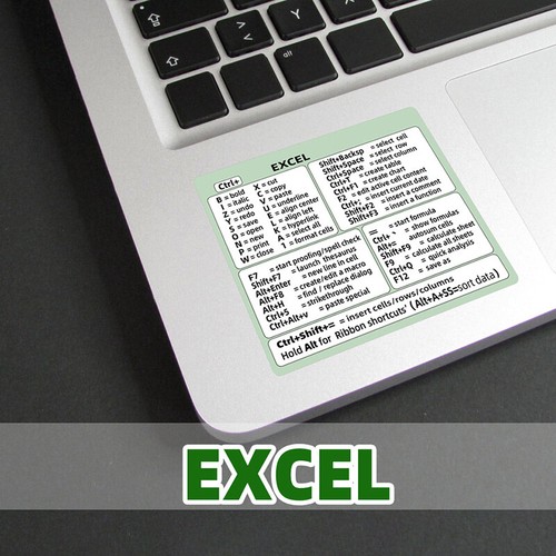 Reference Keyboard Shortcut Sticker Adhesive For PC Laptop Desktop - Afbeelding 6 van 16