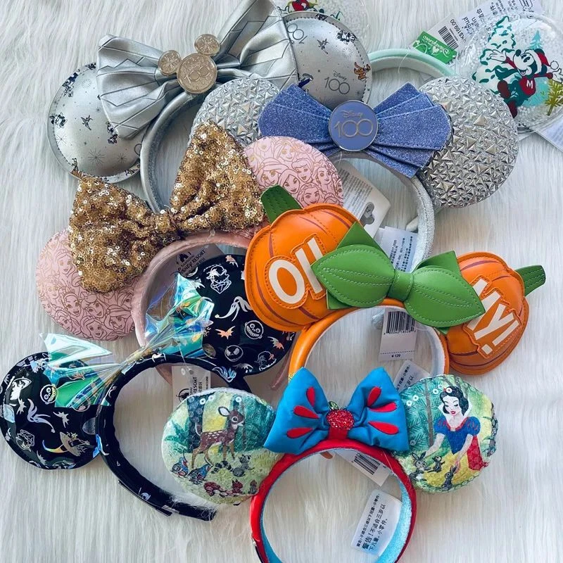 Faixa de cabeça Rapunzel Enrolada Pascal Belle 2024 mosca lounge parques da Disney - Imagem 3 de 4