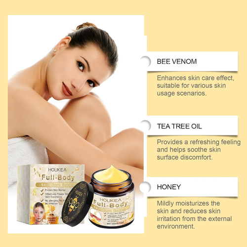 Bee Venom All-In-One Skin Treatment Cream, 8 Oz, for All Skin Types - Picture 2 of 12