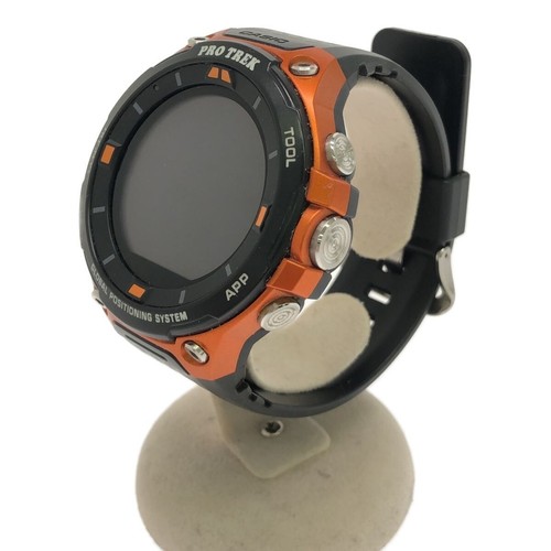 [USED Excellent] CASIO Pro Trek WSD-F20-RG Smartwatch GPS Orange w/Box Japan F/S - Picture 2 of 6