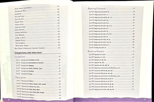 Words Their Way - DEVELOPMENTAL MODEL (TEACHER RESOURCE GUIDE)  (2008, Pearson) - Picture 4 of 16
