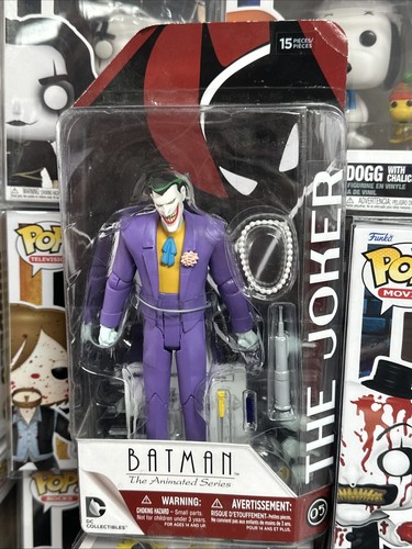 DC Collectibles Batman The Animated Series The Joker figure  #05 RARE - Picture 1 of 7