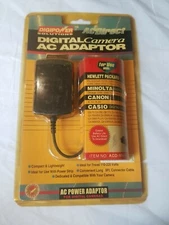 Digipower Digital Camera AC Adaptor ACD-MN-CS Hewlett Packard Minolta Casio. New