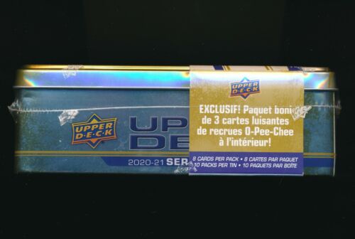 2020-21 Upper Deck Series 2 NHL Hockey Retail Collector's Tin New Sealed - Picture 4 of 7