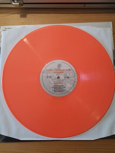 FLOWER TRAVELLIN' BAND ANYWHERE ORANGE VINYL LP +CD & INSERT. HAND NUMBERED - Picture 9 of 12