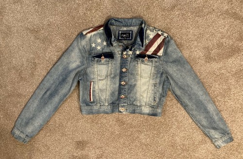 GIRL'S RUE 21 DISTRESSED CROPPED JEAN 