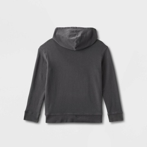 Cat Jax Boys Girls Hoodie Jacket Kangaroo Pocket XS 4 5 Gray Sweatshirt NWT - Picture 3 of 7