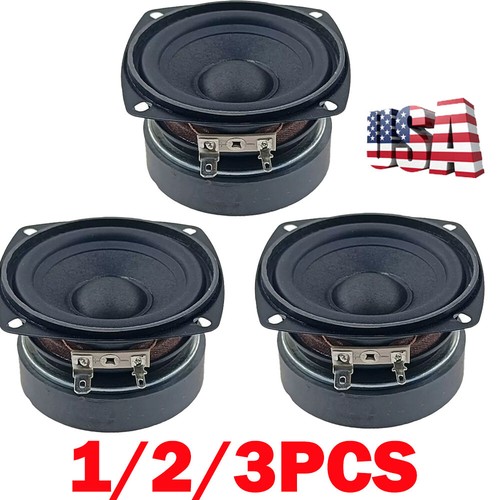 1/2/3pcs 3"inch 8ohm 8Ω 15W full-range Speaker Loudspeaker Waterproof Home Audio - Picture 1 of 12