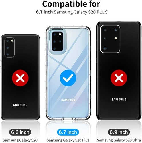 For Samsung Galaxy S20 Plus 6.7" Screen Protector Tempered Glass Full to Edge - Picture 2 of 9