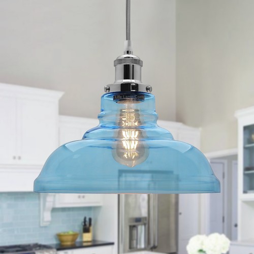 Vintage Smoked Gold Glass Shade Chandelier Pendant Ceiling Home Pub Diner Light - Picture 51 of 60