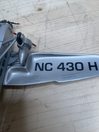 Conoco Vintage Advertising Tri Prop Plane on a stand - Picture 9 of 16