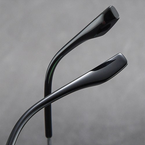 Hombres Gafas de Negocios Retro Cuadradas Monturas de Gafas Borde Completo Moda Mujeres Gafas - Imagen 7 de 11