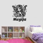 Personalised Pixie/Fairy Design Wall Art/Window Sticker/Decal wall sticker