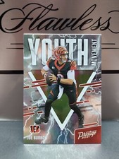 2021 Panini Prestige Joe Burrow Youth Movement Silver Holo card #YM-17