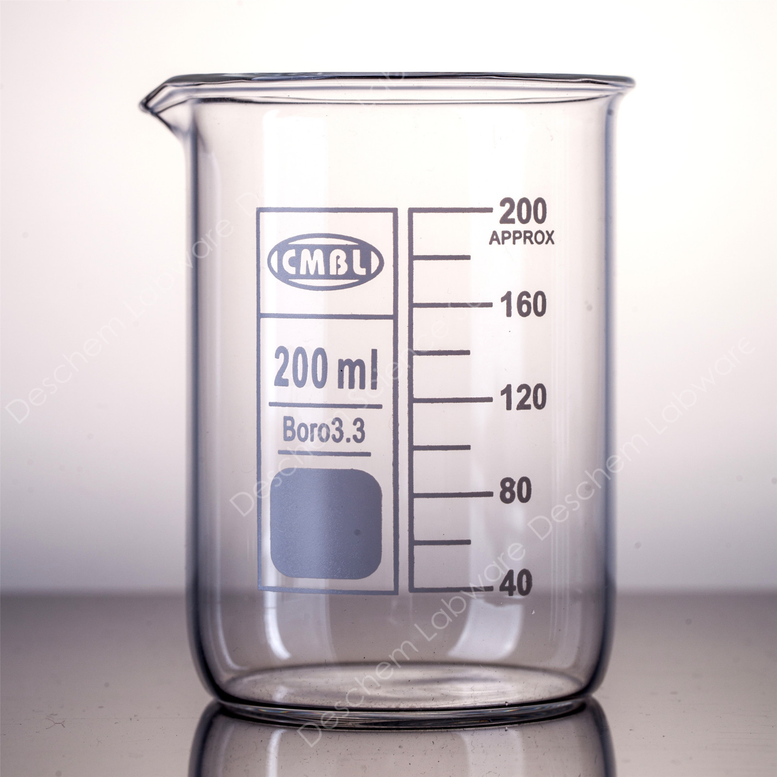 3 Pcs 0ml Glass Beaker Low Form Good Quality Lab Chemical Glassware For Sale Online Ebay