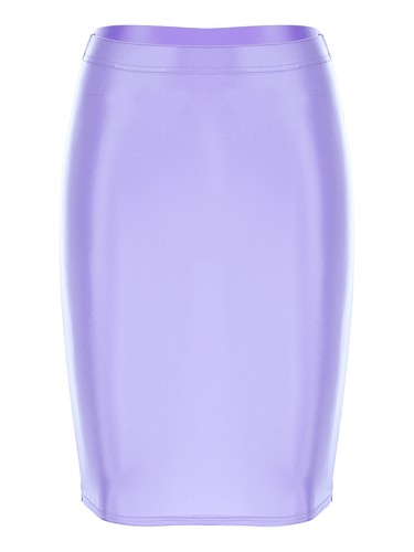 Womens Stretchy Micro Mini Skirt Oil Glossy High Waist Miniskirt Clubwear - Imagen 151 de 185