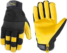 Wells Lamont Hydra Hyde Heavy Duty Goatskin Palm Leather Large LG Size