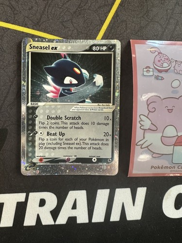 Pokémon Card Sneasel EX 103/109  Ruby & Sapphire🔥PSA Grade🔥106💎NM ++💎 - Picture 2 of 7