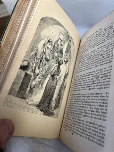 1866 Arabian Nights Entertainments W/o Unabridgement Numerous Engravings #G8 - Imagen 8 de 10