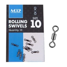 MAP Rolling Swivels 10pcs