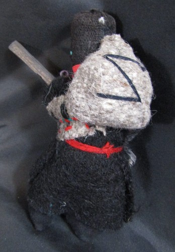 VINTAGE MEXICAN FOLK ART HANDMADE 3 ZAPATISTA DOLLS TEJEDORAS MAYA CHIAPAS - Picture 8 of 18